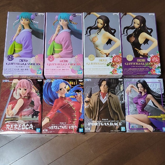 BANDAI - 未開封　ワンピース　8体セット