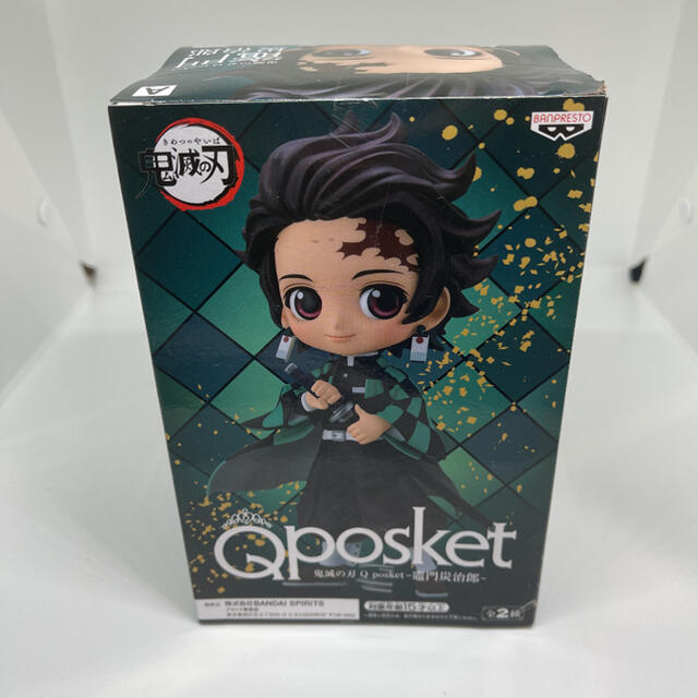 BANPRESTO(バンプレスト)の鬼滅の刃 Qposket フィギュア　竈門炭治郎　プライズ景品　きめつのやいば エンタメ/ホビーのおもちゃ/ぬいぐるみ(キャラクターグッズ)の商品写真