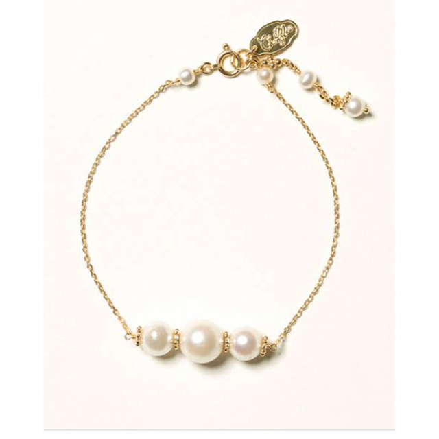 ☆ K18 あこや真珠 Chang Mee ブレスレット アクセサリー ☆ K18 あこや真珠 Chang Mee ブレスレット アクセサリー