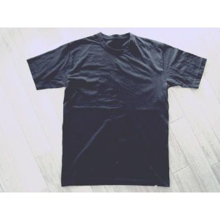 ムジルシリョウヒン(MUJI (無印良品))の＊〜無印良品＊黒Tシャツ＊タグ無し新品＊L〜＊(Tシャツ/カットソー(半袖/袖なし))