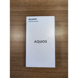 AQUOS sense 4 SH-M15 ブラック(スマートフォン本体)