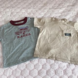 ナルミヤ インターナショナル(NARUMIYA INTERNATIONAL)の☆新品　2枚セット☆ ナルミヤ　男の子用　半袖Tシャツ(Tシャツ/カットソー)