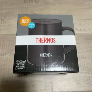 サーモス(THERMOS)のサーモス 真空断熱マグカップ 0.35L ブラック JDG-350C BK(グラス/カップ)