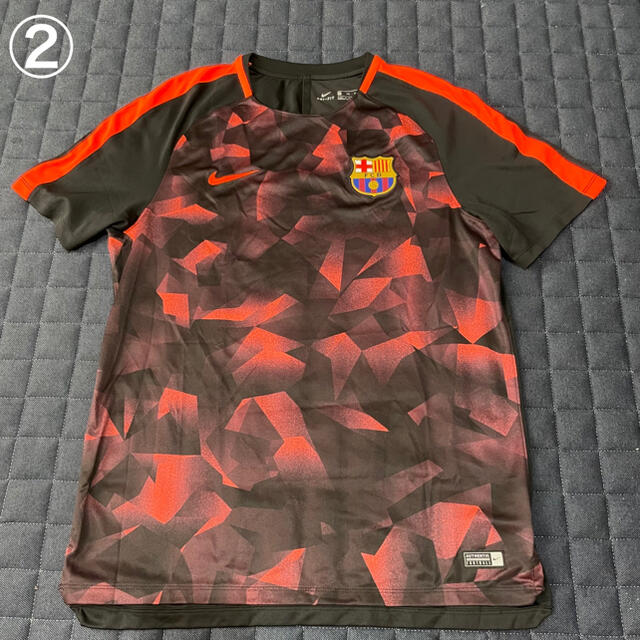 希少レア】NIKE FCバルセロナ トレーニングシャツ4枚セット-