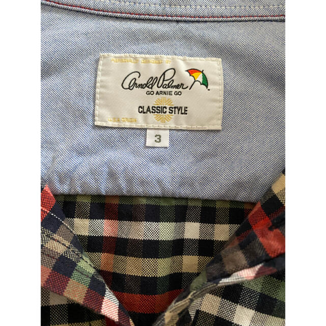 Arnold Palmer(アーノルドパーマー)のアーノルドパーマー チェックシャツ長袖  メンズ  Lサイズ メンズのトップス(シャツ)の商品写真