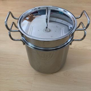 パスタポット　6.8l  ジオプロダクト　宮崎製作所(鍋/フライパン)