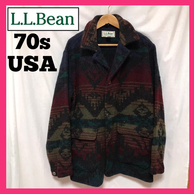 70年代　70's　エルエルビーン 　L・L・Bean ウールジャケット