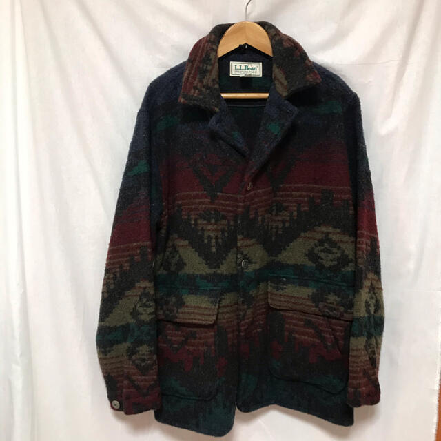 【希少 入手困難】80年代 L.L.Bean ウールジャケット 美品 44