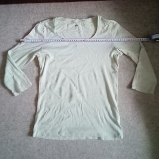 ユニクロ(UNIQLO)のユニクロ七分袖Ｔシャツ(Tシャツ(長袖/七分))