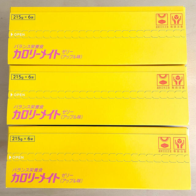 大塚製薬(オオツカセイヤク)のカロリーメイトゼリーアップル味 18袋 食品/飲料/酒の健康食品(その他)の商品写真