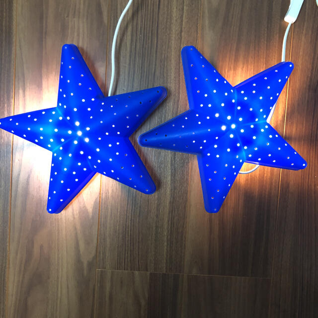 IKEA - イケア 星形ライト2個セット 使用品 一部欠けありの通販 IKEA - イケア 星形ライト2個セット 使用品 一部欠けありの通販