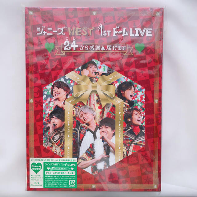 ジャニーズWEST(ジャニーズウエスト)のジャニーズWEST Blu-ray 初回盤 エンタメ/ホビーのDVD/ブルーレイ(ミュージック)の商品写真