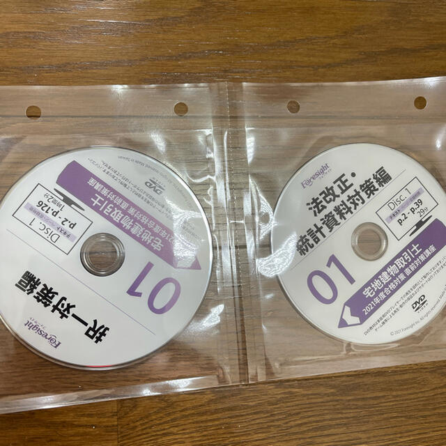 2021年　宅建士　試験統計対策　　択一対策　DVD 2枚