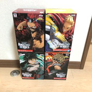 バンプレスト(BANPRESTO)のヒロアカ THE AMAZING HEROES フィギュア 4体セット(アニメ/ゲーム)