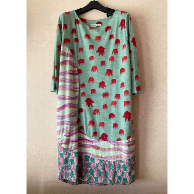 TSUMORI CHISATO - ツモリチサト★タコウェーブドッキング ワンピ　美品！