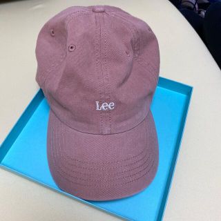 リー(Lee)のLeeキャップ　ピンク(キャップ)