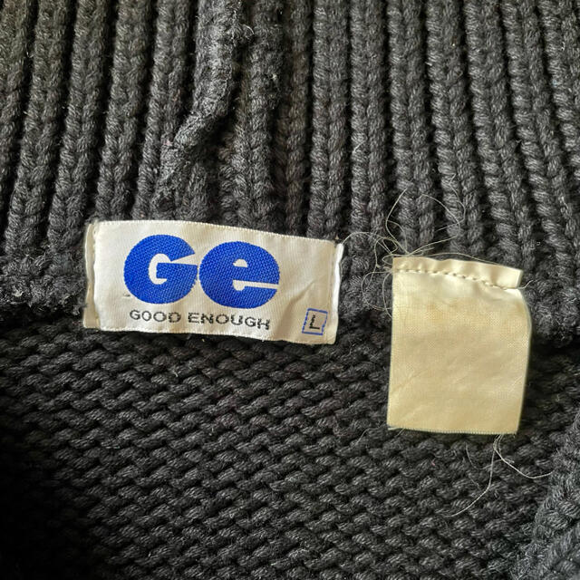 GOODENOUGH - 超希少 美品 90年代 GOOD ENOUGH ニットパーカーの GOODENOUGH - 超希少 美品 90年代 GOOD ENOUGH ニットパーカーの