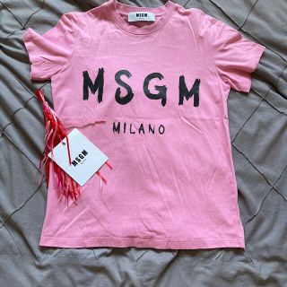 エムエスジイエム(MSGM)のmsgm ピンクTシャツ(Tシャツ(半袖/袖なし))