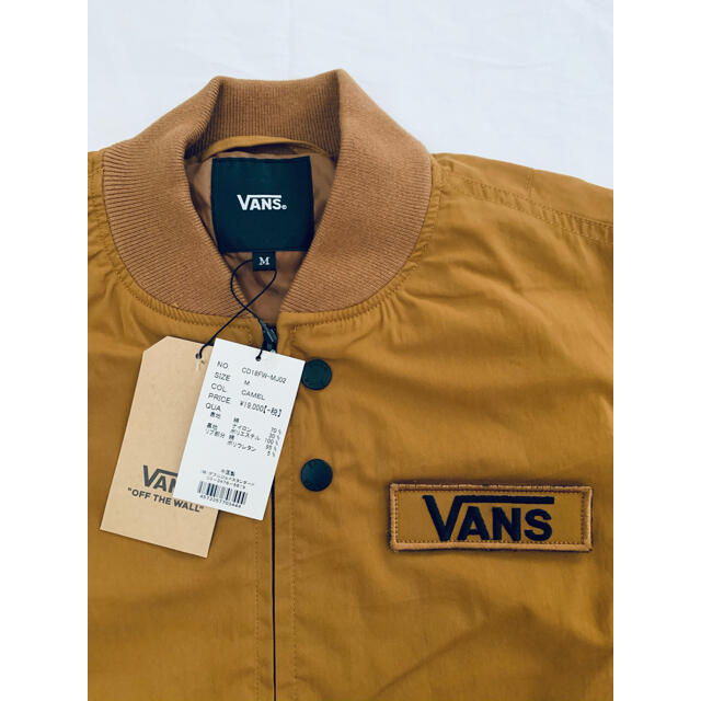 VANS(ヴァンズ)の【送料無料】VANS MA-1バンズジャケット サイズM 新品定価20900円 メンズのジャケット/アウター(ブルゾン)の商品写真