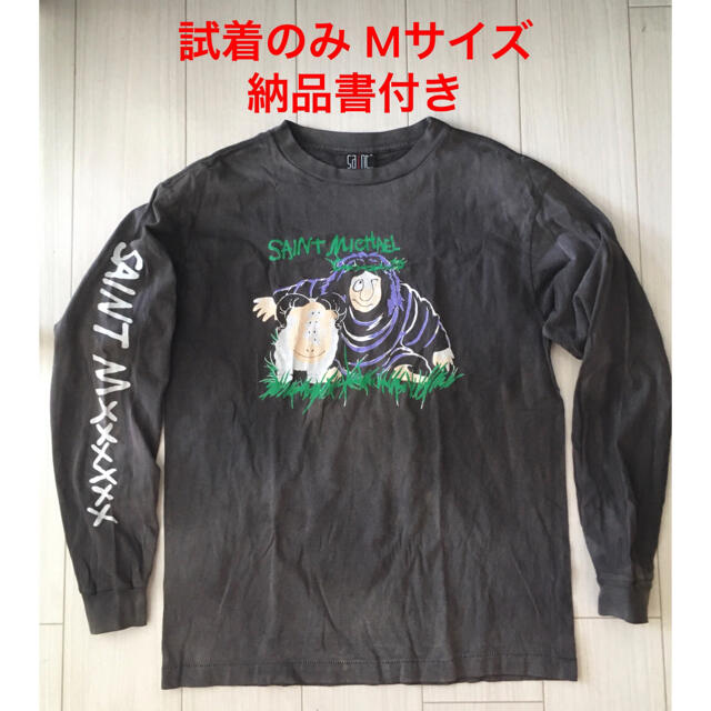 SAINT MICHAEL ロンT SHEEP GORILLA Mサイズ - Tシャツ/カットソー(七