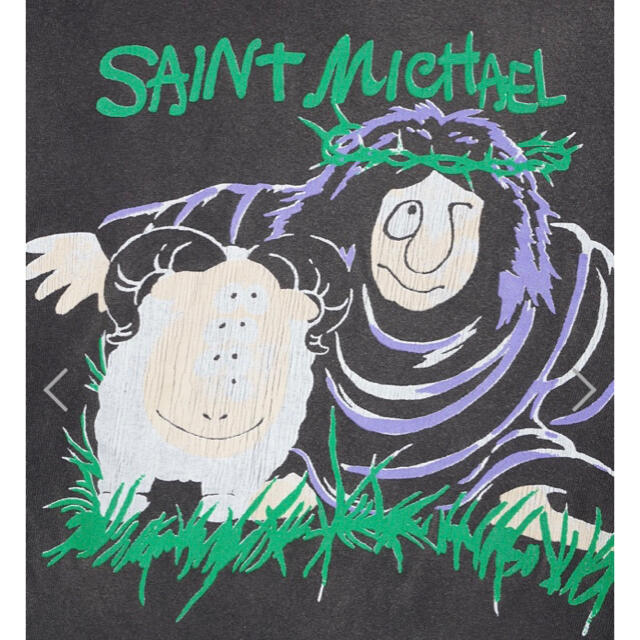 SAINT MICHAEL ロンT SHEEP GORILLA Mサイズ - Tシャツ/カットソー(七