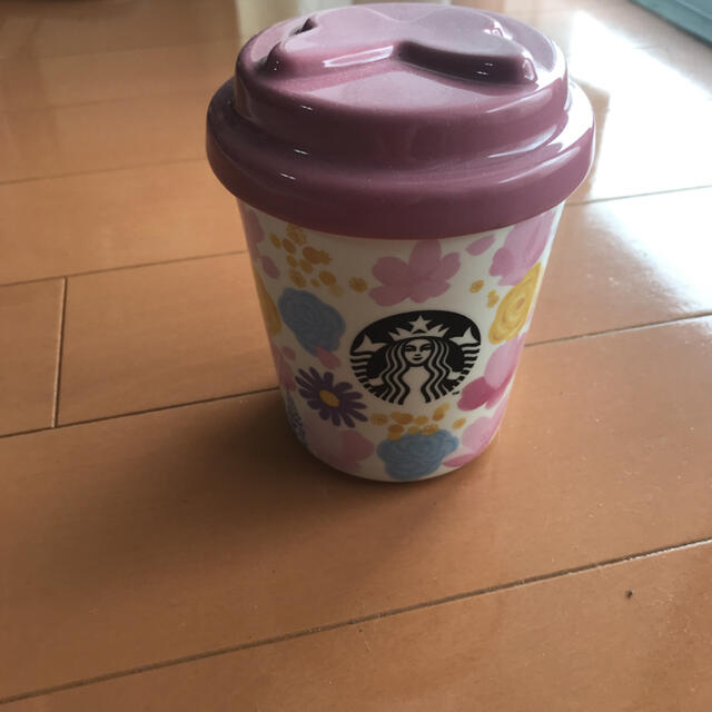 Starbucks Coffee(スターバックスコーヒー)のスターバックス　キャニスター陶器 インテリア/住まい/日用品のキッチン/食器(収納/キッチン雑貨)の商品写真