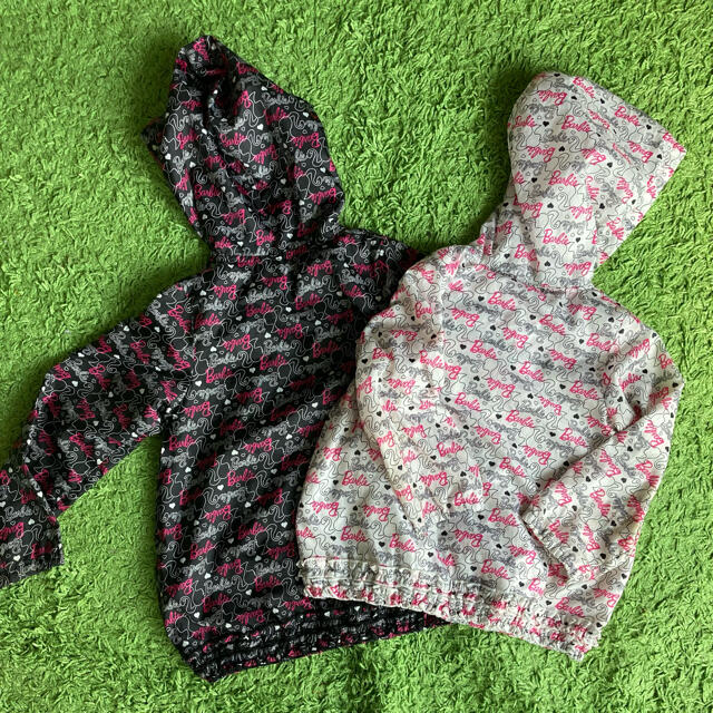 Barbie(バービー)の姉妹お揃い　Barbie ジャンパー　95 110 キッズ/ベビー/マタニティのキッズ服女の子用(90cm~)(ジャケット/上着)の商品写真