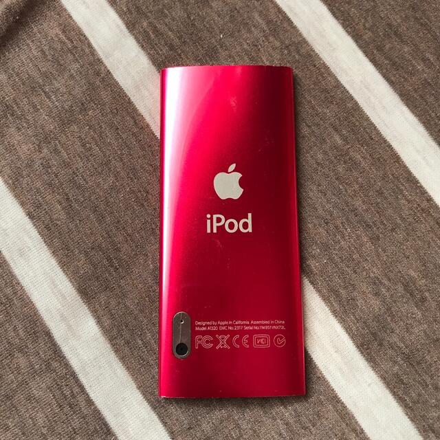 iPod(アイポッド)のiPod ピンク スマホ/家電/カメラのオーディオ機器(ポータブルプレーヤー)の商品写真