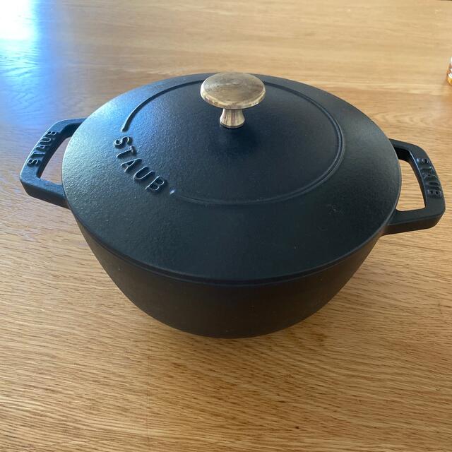 全商品オープニング価格！ staub ストウブ ワナベ グレー L 20cm