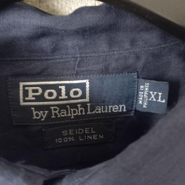 Ralph Lauren(ラルフローレン)の☆RALPH LAUREN　ラルフローレン　シャツ　XLサイズ　美品　レア　高級 メンズのトップス(シャツ)の商品写真