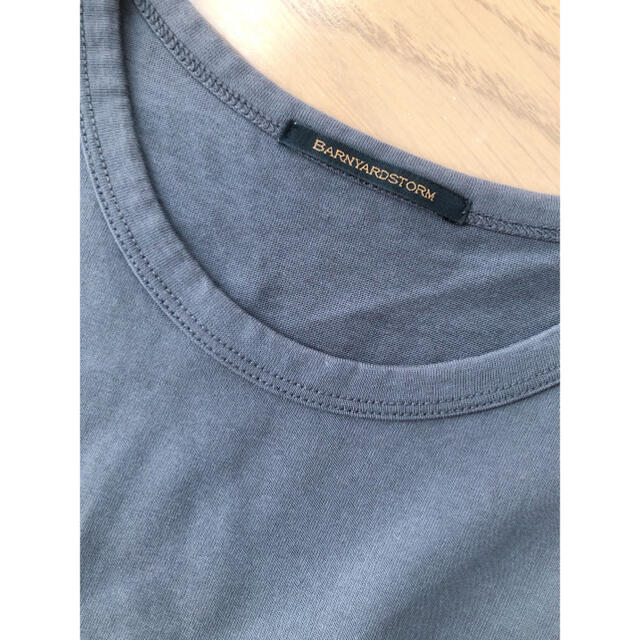 BARNYARDSTORM(バンヤードストーム)のBARNYARDSTORMバンヤードストーム　ラウンドヘムＴシャツ♡ レディースのトップス(Tシャツ(半袖/袖なし))の商品写真
