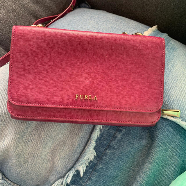 FURLA ショルダーウォレット　ショルダーバッグ