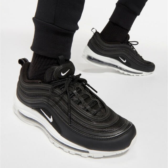 買い保障できる NIKE エアマックス97 黒 新品未使用 25.5cm | xm