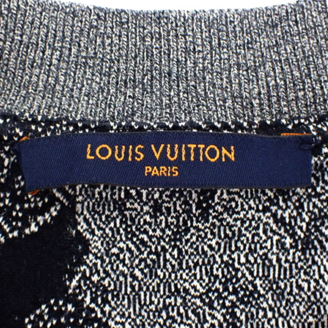 LOUIS VUITTON(ルイヴィトン)のルイ・ヴィトン カモジャカード Tシャツ 黒  40802005123 メンズのトップス(Tシャツ/カットソー(半袖/袖なし))の商品写真