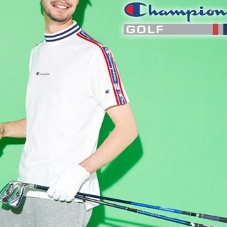 チャンピオン(Champion)の新品 再提案 M Champion golf shirt プロ使用モデル 白(ウエア)