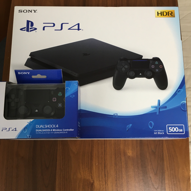 PS4 本体_Jet Black 500GB CUH-2100A B01