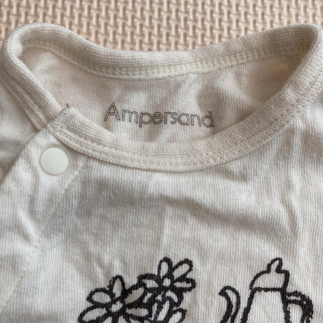 ampersand(アンパサンド)のロンパース　セット キッズ/ベビー/マタニティのベビー服(~85cm)(ロンパース)の商品写真