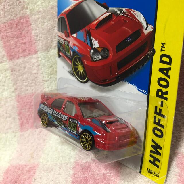 スバル(スバル)のホットウィール スバル　インプレッサ　WRX エンタメ/ホビーのおもちゃ/ぬいぐるみ(ミニカー)の商品写真