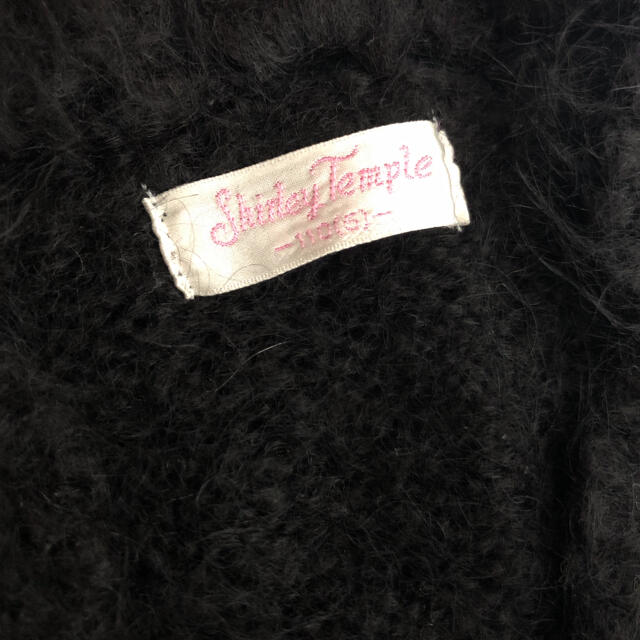 Shirley Temple(シャーリーテンプル)のシャーリーテンプル　ニットボレロ　110サイズ　大きめ キッズ/ベビー/マタニティのキッズ服女の子用(90cm~)(カーディガン)の商品写真