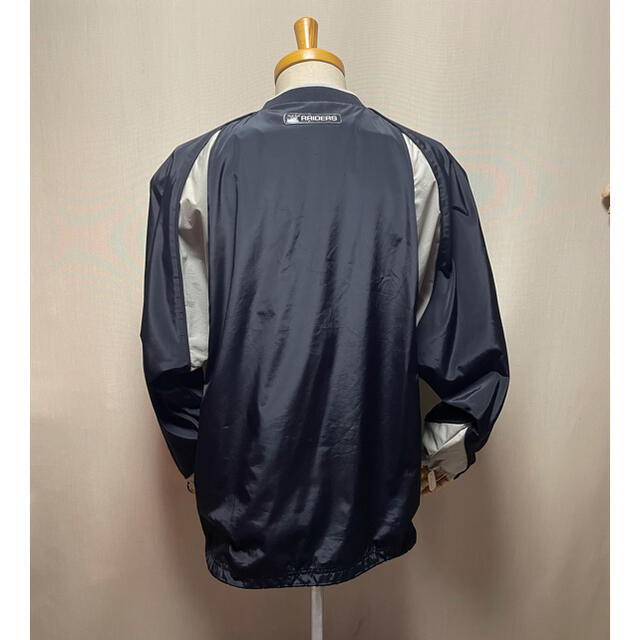 Reebok(リーボック)のNFL  LV RAIDERS   チーム•ジャケット  Size M メンズのジャケット/アウター(ナイロンジャケット)の商品写真