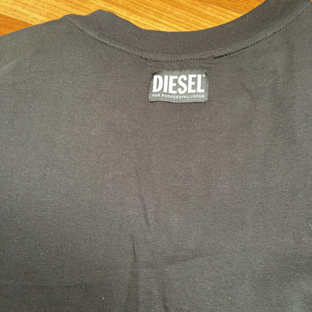 DIESEL(ディーゼル)のDIESEL ロンTジップワンピース　S レディースのトップス(Tシャツ(長袖/七分))の商品写真