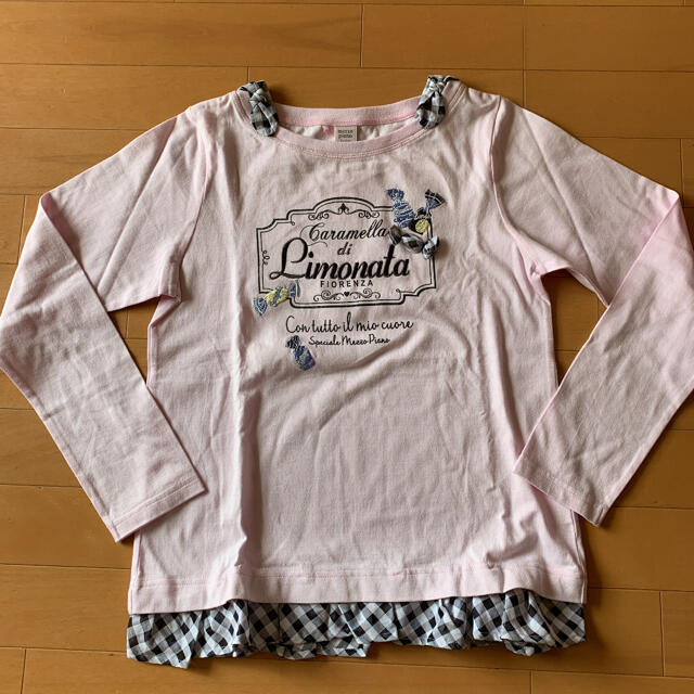 mezzo piano junior(メゾピアノジュニア)のトップス キッズ/ベビー/マタニティのキッズ服女の子用(90cm~)(Tシャツ/カットソー)の商品写真