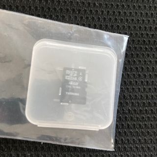 トウシバ(東芝)の中古　TOSHIBA 東芝　microSDカード　4GB(PC周辺機器)