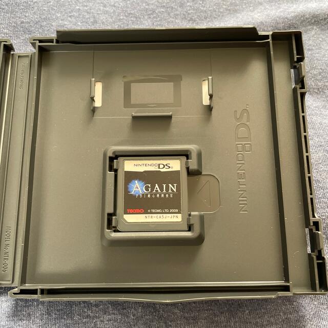 ニンテンドーDS(ニンテンドーDS)のAGAIN FBI超心理捜査官 DS エンタメ/ホビーのゲームソフト/ゲーム機本体(携帯用ゲームソフト)の商品写真