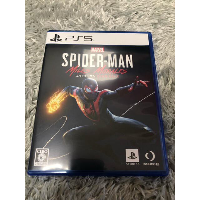 PlayStation(プレイステーション)のスパイダーマン マイルズ・モラレスPS5ソフト エンタメ/ホビーのゲームソフト/ゲーム機本体(家庭用ゲームソフト)の商品写真