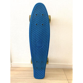 正規品PENNY 22インチ　ブルー×クリア(スケートボード)