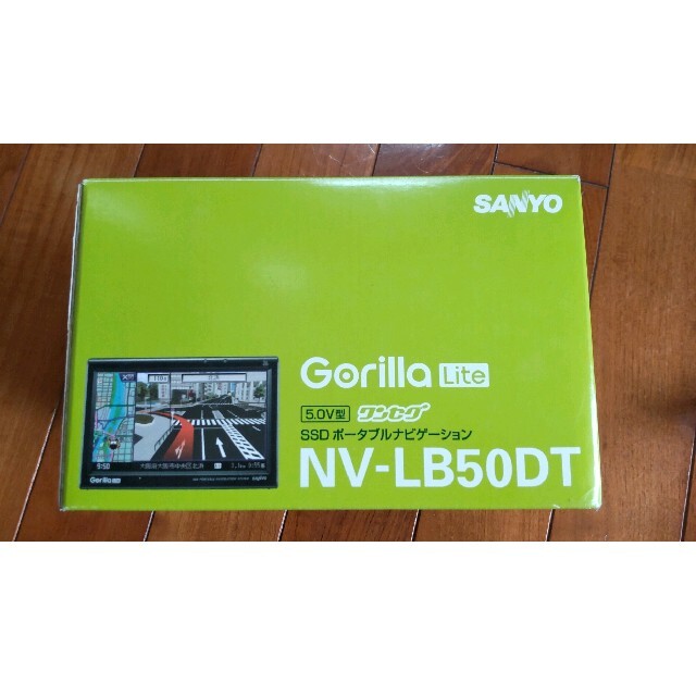 SANYO 5.0V型 ワンセグチューナー内蔵 SSDポータブルナビゲーション  自動車/バイクの自動車(カーナビ/カーテレビ)の商品写真