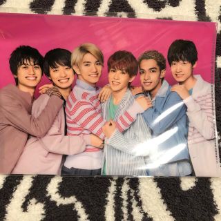 ジャニーズジュニア(ジャニーズJr.)のAぇ！group  僕らAぇ！groupって言いますねん　クリアファイル(アイドルグッズ)