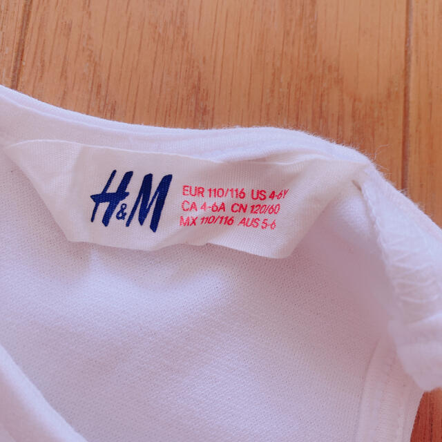 H&Mキティワンピース♡5-6歳110発表会結婚式誕生日フォーマルピンクフリル キッズ/ベビー/マタニティのキッズ服女の子用(90cm~)(ワンピース)の商品写真