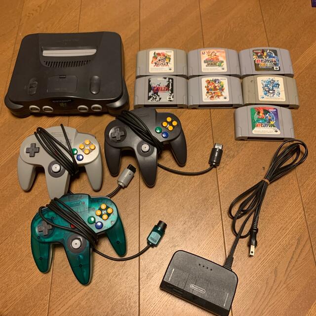 NINTENDO 64(ニンテンドウ64)のニンテンドー64 本体 エンタメ/ホビーのゲームソフト/ゲーム機本体(家庭用ゲーム機本体)の商品写真